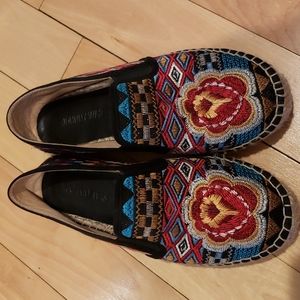 Beautiful Johnny Was Espadrille shoes, Size EU 39, EUC.